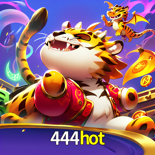 Imagem promocional da 444hot mostrando a plataforma e suas vantagens